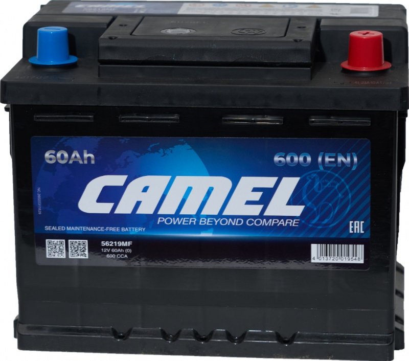Аккумулятор CAMEL 6 ст-60 о.п.